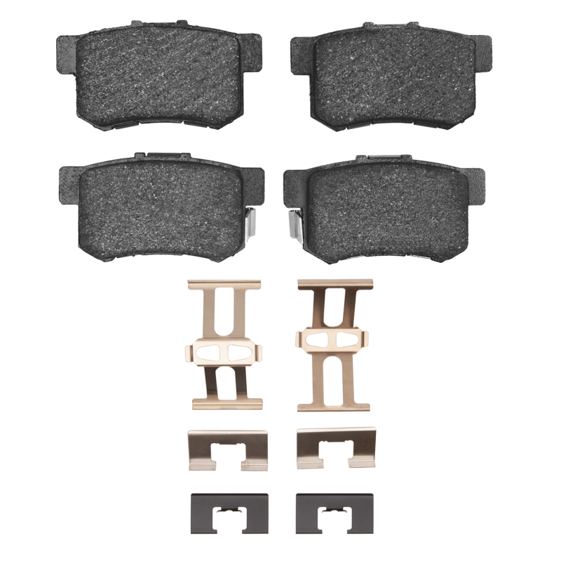 Acura RL Brake Pads - Rear - R1 Concepts - Semi Met - `99-`04 Acura RL Brake Pads - Rear - R1 Concepts - Semi Met - `99-`04